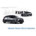 tuix sports shock absorber set for hyundai veloster 2011-17